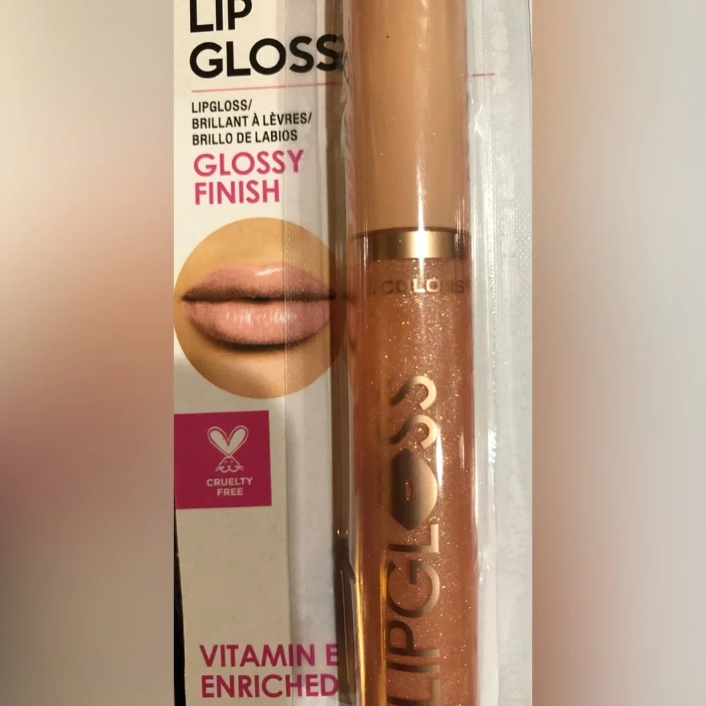 3pack‎ assorted moisturizing vitamin E enriched glossy finish lip glosses new